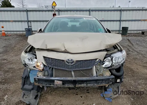 2010 Toyota Corolla Base из США, поврежденный, VIN 2T1BU4EE1AC321822